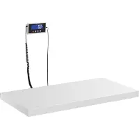 Steinberg Systems Balance au sol - 500 kg / 100 g - 1000 x 500 mm - LCD SBS-PS-500N