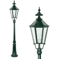 Ks Verlichting Lampe de jardin nostalgique Dublin vert