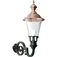 Ks Verlichting Lampe d'extérieur nostalgique Amstel M vert