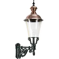 Ks Verlichting Lampe d'extérieur nostalgique Amsterdam vert