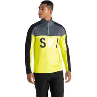 Dare 2b Ski Core Half Zip Long Sleeve T-shirt Jaune L Homme