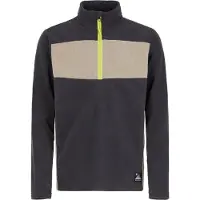 Protest Marnix Half Zip Long Sleeve T-shirt Gris 164 cm Garçon