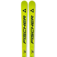 Fischer Rc4 Worldcup Gs M Plate Woman Alpine Skis Jaune 188 Femme