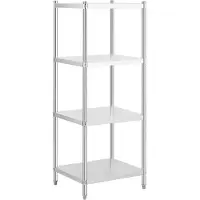 Royal Catering Étagère inox - 70 x 60 x 180 cm - - 200 kg