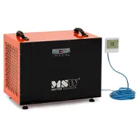MSW Déshumidificateur - 72 l / 24 h - 90 m² - 400 m³/h -DEH CRAWL SPACE 90