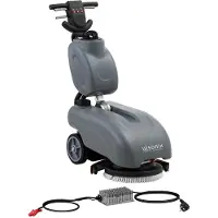 Ulsonix Autolaveuse à batterie - 35 cm - 1 500 m²/h - à guidage manuel TOPCLEAN 750VPRO+