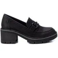 Refresh pour femme. 17141702-NEGRO Mocassins avec boucle noire -Hauteur du talon 6cm (40), 5 à 8 cm, Aucun, Casuel, Imitation cuir, Classiqu