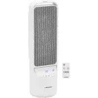 Uniprodo Expondo Radiateur soufflant électrique - 1200/2000 W - orientable - blanc