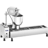 Royal Catering Appareil à donuts - 3 000 W - 10 l - 450 donuts/h - robinet de vidange RCDM-3K