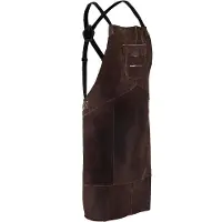Stamos Germany Tablier de soudeur en cuir croûte de bovin - Taille L