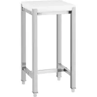 Royal Catering Billot boucherie - 40 x 40 cm - - Hauteur de travail : 80 cm