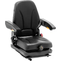 Usorteret Siège de tracteur - 42 x 47 cm - Ajustable - Suspension HT-RUNDLE-16