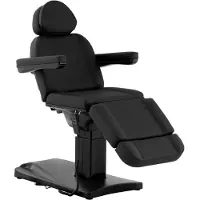 Physa Fauteuil esthétique - 3 moteurs - 300 W - 192 x 60 x 70 - 90,5 cm - 150 kg - Noir ROVIGO BLACK