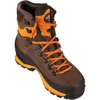 Meindl - Chaussures de trekking en GORE-TEX - Island MFS Active ''ROCK'' GTX Orange/Brun pour Homme en Cuir - Taille 46,5 - Marron