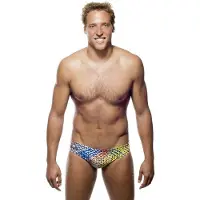 Turbo Circle Swimming Brief Multicolore S Homme