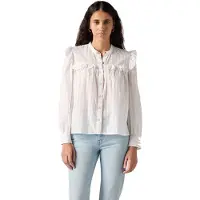 Levi's Blouses GIANNA LS BLOUSE femmes - Blanc - EU XS