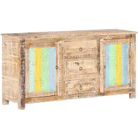 vidaXL Buffet 151x40x75 cm Bois d'acacia rugueux