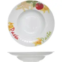 Cosy & Trendy Assiette à pâtes Deco 6 pcs 27,5 cm multicolore
