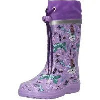 Beck Bottes en caoutchouc 'Ocean Tale' violet / mélange de couleurs