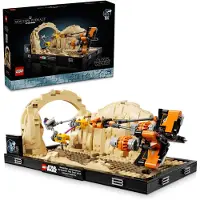 LEGO Star Wars 75380 Mos Espa Glider Race - diorama
