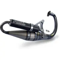 Polini Pot d'échappement Team 4 Aluminium noir - Yamaha