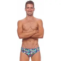 Turbo Origam Swimming Brief Multicolore 3XL Homme