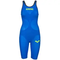 Arena Powerskin Carbon Air2 Open Back Competition Swimsuit Bleu FR 28 Femme