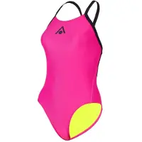 Aqua sphere Essential Wide Back Swimsuit Rose FR 36 Femme