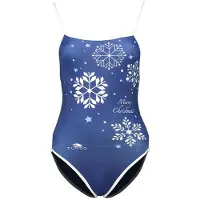 Turbo Maillot De Bain Snow Christmas