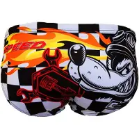 Turbo Speed Swimming Brief Blanc,Noir M Homme