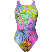 Turbo Flamenco 2018 Swimsuit Multicolore L Femme