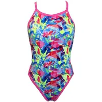 Turbo Broken Hearts Swimsuit Multicolore S Femme