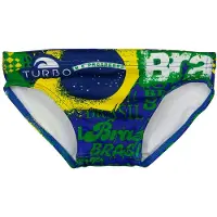 Turbo Happy Brasil Swimming Brief Multicolore 12-24 Months Garçon