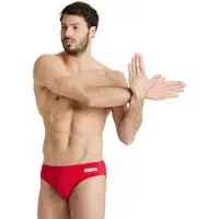 Arena Team Swim Solid Swimming Brief Rouge 100 Homme