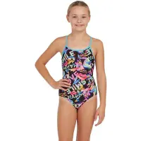 Zoggs Sprintback Swimsuit Multicolore 12 Years Fille