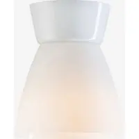 BELID Bizzo Ceiling Lamp Glossy White|Opal Glass