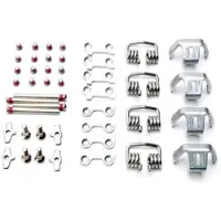 HT Components N-x2 Pedals Rebuild Kit Argenté
