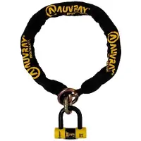 Auvray Chaîne lasso avec cadenas XTREM MINI - longueur 100cm, diamètre 13.5mm (grade S.R.A.)
