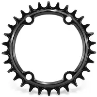 Garbaruk Shimano M6000/m7000/m8000 96 Bcd Chainring Argenté 30t
