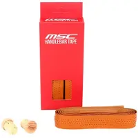 MSCH Copenhagen Road Microfiber Handlebar Tape Marron,Orange 2000 mm