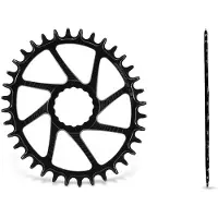 Garbaruk Race Face Cinch Boost Oval Chainring Argenté 26t
