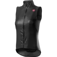Castelli Aria Gilet Gris M Femme