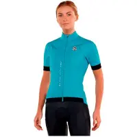 Bicycle Line Normandia-e Short Sleeve Jersey Vert S Femme