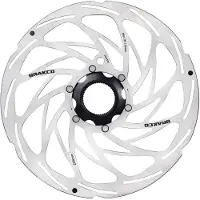 Brakco 1ss Cl 2 Mm Brake Disc Argenté 220 mm