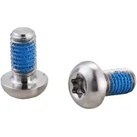 Elvedes Titanium Torx Disc Brake Screws 6 Units Argenté
