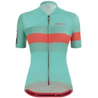 Santini Maillot à Manches Courtes Ecosleek Bengal