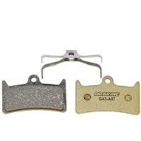 Braking Hope V4 Metallic Carbon Disc Brake Pads Doré