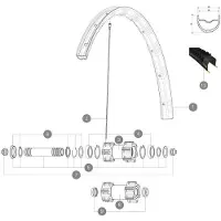 Mavic Jante Xa Elite Tubeless