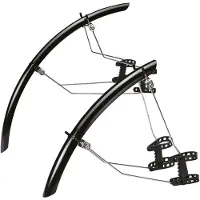 Xon Race 35 Mm Mudguard Set Argenté 26-28´´