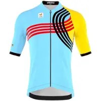 Bioracer Icon Boic Olympics Paris 2024 Short Sleeve Jersey Bleu XS Homme